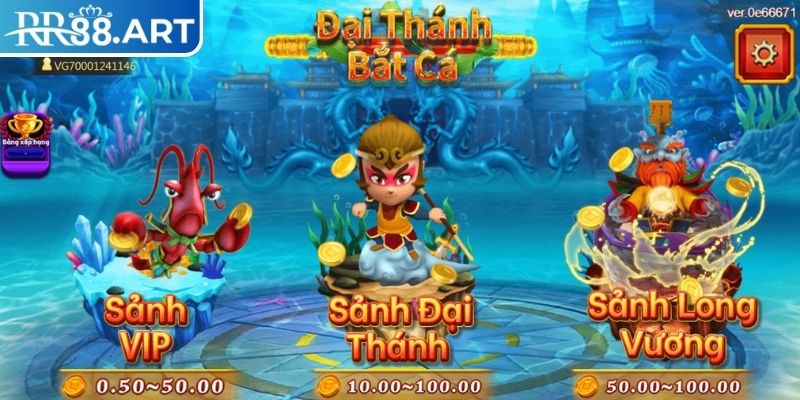 Bắt Cá Đại Thánh RR88 – Trải Nghiệm Săn Thủy Quái Hấp Dẫn 1 Khám phá game bắt cá đại thánh RR88
