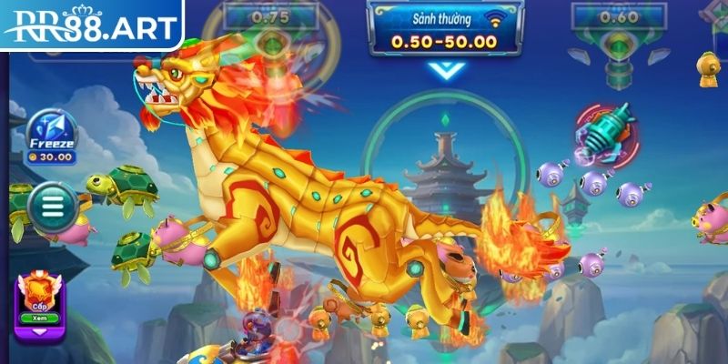 Chúng Thần Phát Tài RR88 – Tựa Game Bắn Cá Hấp Dẫn Nhất 3 Bắn ngay khi cá xuất hiện