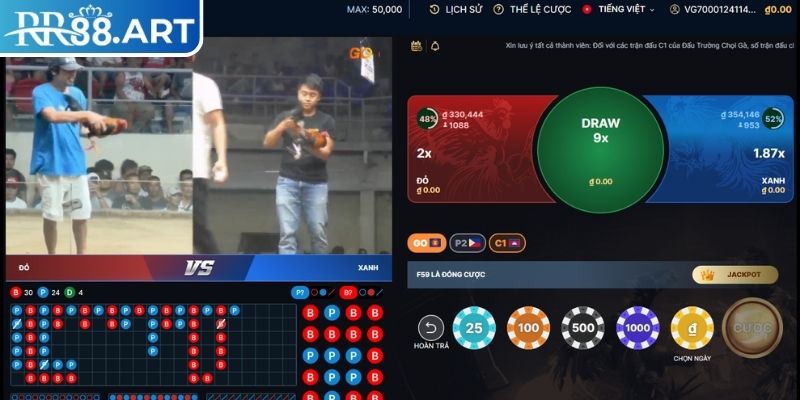 Đá Gà Trực Tiếp RR88 – Tham Gia Cá Cược Mọi Lúc Mọi Nơi 3 Cá cược trực tuyến tiện lợi