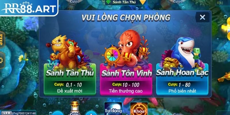 Cách chơi đánh cá vui vẻ RR88