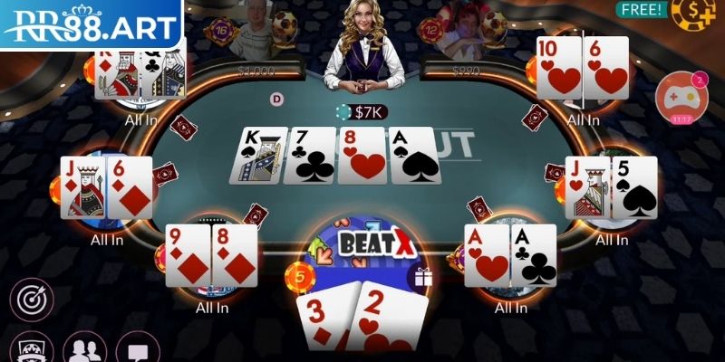 Poker RR88 - Cách Chơi Và Mẹo Đặt Cược Hiệu Quả Cho Người Mới 2 Luật chơi Poker RR88 cơ bản