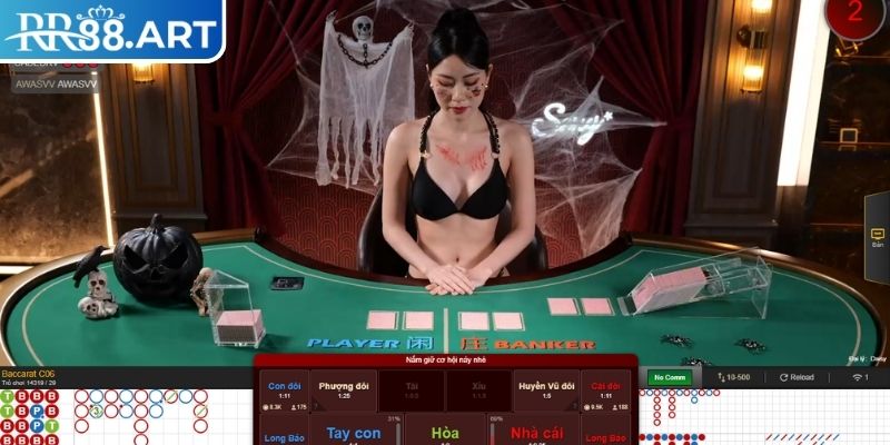 Sảnh EBET RR88 – Trải Nghiệm Casino Trực Tuyến Đẳng Cấp 2 Chức năng live trực tuyến cùng Dealer chuyên nghiệp